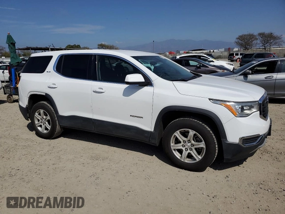2017 GMC Acadia SLE with VIN 1GKKNKLA6HZ254155, listed as a Copart auction lot 50251955 with 99,837 mi miles and Salvage Title. Bid and sale history available at DreamBid. Image 4.