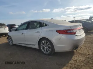 2013 Hyundai Azera with VIN KMHFG4JG7DA320596, listed as a Copart auction lot 82573004 with 137,699 mi miles and Salvage Title. Bid and sale history available at carsss.com. Image 2.