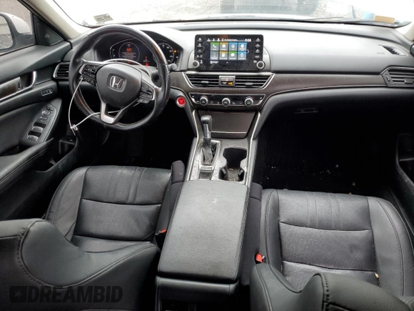 2020 Honda Accord EX-L with VIN 1HGCV1F5XLA034390, listed as a Copart auction lot 54755005 with 97,671 mi miles and Salvage title. Bid and sale history available at DreamBid. Image 8.