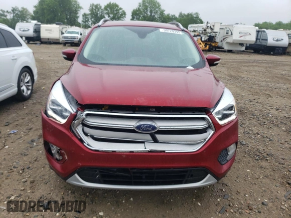 2019 Ford Escape Titanium with VIN 1FMCU9J97KUC01825, listed as a Copart auction lot 59720395 with 52,425 mi miles and Clean title. Bid and sale history available at DreamBid. Image 5.