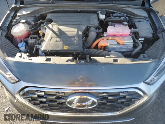 2022 Hyundai Ioniq Blue with VIN KMHC65LC2NU281311, listed as a Copart auction lot 44138945 with 58,466 mi miles and Salvage title. Bid and sale history available at DreamBid. Image 11.