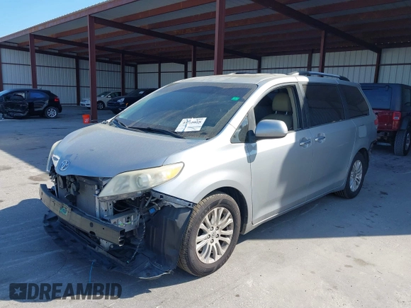 2011 Toyota Sienna XLE AAS with VIN 5TDYK3DC5BS148776, listed as a IAAI auction lot 41525078 with 177,154 mi miles and . Bid and sale history available at DreamBid. Image 19.