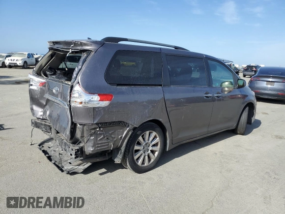 2011 Toyota Sienna XLE AAS with VIN 5TDYK3DC9BS012084, listed as a Copart auction lot 53740365 with 141,440 mi miles and Salvage Title. Bid and sale history available at DreamBid. Image 3.