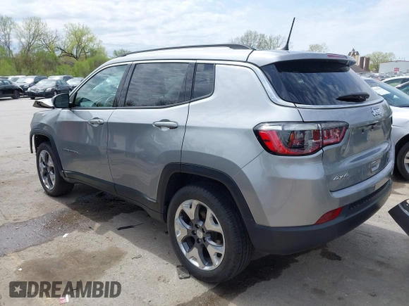 2021 Jeep Compass Limited с VIN 3C4NJDCB8MT553379, выставлен на аукционе IAAI как лот 41981662 с пробегом 83 361 миль миль и . История ставок и продаж доступна на DreamBid. Изображение 3.