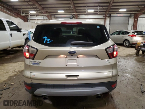 2017 Ford Escape SE with VIN 1FMCU0GD6HUC94417, listed as a Copart auction lot 52287385 with 98,277 mi miles and Clean Title. Bid and sale history available at carsss.com. Image 6.