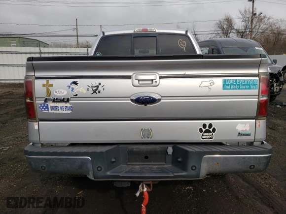 2010 Ford F-150 XL with VIN 1FTFW1EV2AFB43730, listed as a Copart auction lot 51656755 with 188,779 mi miles and Clean Title. Bid and sale history available at carsss.com. Image 6.