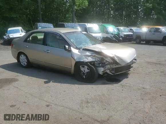 2003 Honda Accord LX with VIN 1HGCM56353A145969, listed as a Copart auction lot 59554045 with 149,041 mi miles and Salvage title. Bid and sale history available at DreamBid. Image 14.