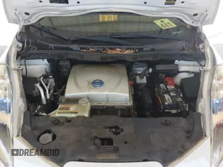 2015 Nissan LEAF SV with VIN 1N4AZ0CP9FC330185, listed as a Copart auction lot 49852285 with 93,056 mi miles and Salvage Title. Bid and sale history available at carsss.com. Image 11.