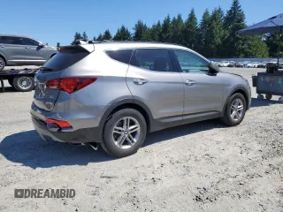 2018 Hyundai Santa Fe 2.4L with VIN 5NMZUDLB7JH106169, listed as a Copart auction lot 64465735 with 21,564 mi miles and Salvage title. Bid and sale history available at DreamBid. Image 3.