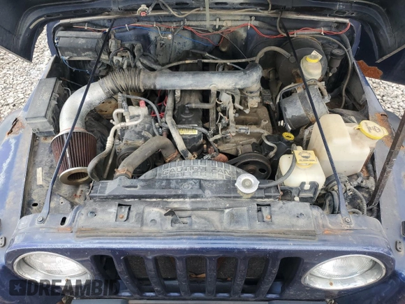 1997 Jeep Wrangler Sport with VIN 1J4FY19S4VP449011, listed as a Copart auction lot 52225715 with 145,814 mi miles and Clean Title. Bid and sale history available at carsss.com. Image 12.
