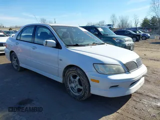 2003 Mitsubishi Lancer OZ-Rally with VIN JA3AJ86E13U100350, listed as a IAAI auction lot 41584874 with 244,945 mi miles. Bid and sale history available at carsss.com. Image 1.