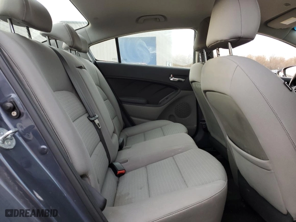 2014 Kia Forte LX with VIN KNAFX4A61E5176837, listed as a Copart auction lot 48348105 with 67,012 mi miles and Salvage Title. Bid and sale history available at carsss.com. Image 10.