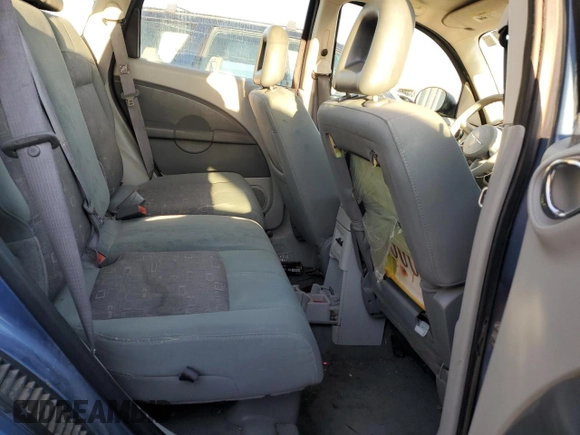 2006 Chrysler PT Cruiser Touring with VIN 3A4FY58B96T204131, listed as a Copart auction lot 76035584 with 114,637 mi miles and Salvage Title. Bid and sale history available at DreamBid. Image 10.