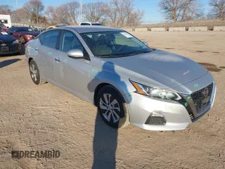 2019 Nissan Altima 2.5 S with VIN 1N4BL4BV4KC126840, listed as a IAAI auction lot 41254641 with 104,640 mi miles. Bid and sale history available at carsss.com. Image 1.