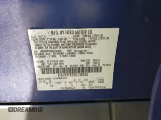 2013 Ford Taurus Limited with VIN 1FAHP2F82DG138326, listed as a IAAI auction lot 42497076 with 253,759 mi miles and . Bid and sale history available at DreamBid. Image 9.