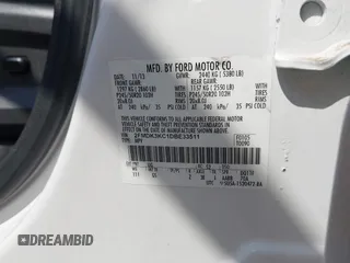 2013 Ford Edge Limited с VIN 2FMDK3KC1DBE33511, выставлен на аукционе IAAI как лот 42123521 с пробегом 178 144 миль миль и . История ставок и продаж доступна на DreamBid. Изображение 9.