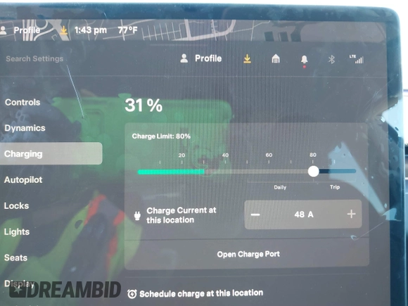 2025 Tesla Model 3 Long Range with VIN 5YJ3E1EA5SF919681, listed as a IAAI auction lot 41818042 with 2,173 mi miles and . Bid and sale history available at DreamBid. Image 18.