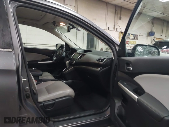 2015 Honda CR-V EX-L with VIN 2HKRM4H75FH604059, listed as a IAAI auction lot 41869535 with 131,848 mi miles. Bid and sale history available at carsss.com. Image 5.