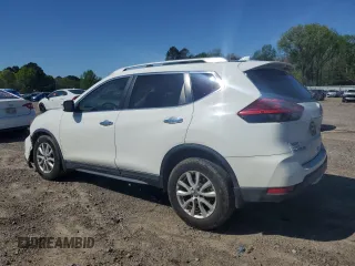 2017 Nissan Rogue SV with VIN 5N1AT2MT2HC887215, listed as a Copart auction lot 52253345 with 80,500 mi miles and Salvage Title. Bid and sale history available at carsss.com. Image 2.