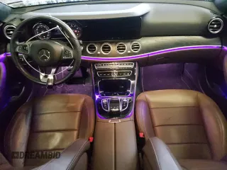 2017 Mercedes-Benz E-Class E 300 Luxury with VIN WDDZF4JB0HA080831, listed as a Copart auction lot 37056263 with 50,173 mi miles. Bid and sale history available at carsss.com. Image 8.