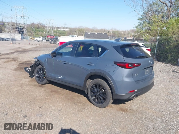 2022 Mazda CX-5 2.5 S Preferred Package with VIN JM3KFBCM2N1583066, listed as a IAAI auction lot 41974154 with 38,567 mi miles. Bid and sale history available at carsss.com. Image 3.