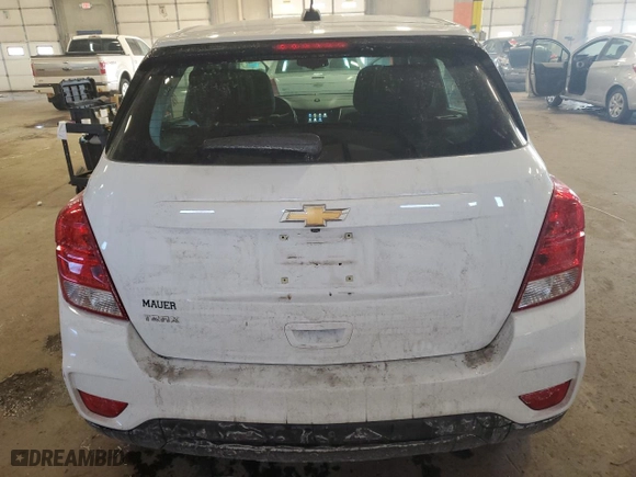 2018 Chevrolet Trax LS with VIN KL7CJKSB6JB601372, listed as a Copart auction lot 45940895 with 104,932 mi miles and Salvage Title. Bid and sale history available at carsss.com. Image 6.