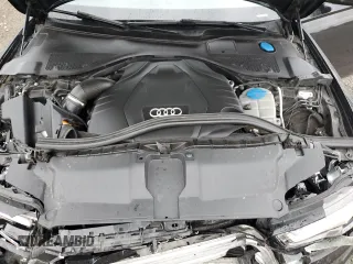 2015 Audi A6 3.0L TDI Premium Plus with VIN WAUFMAFC8FN005784, listed as a Copart auction lot 42483395 with 93,999 mi miles and Salvage Title. Bid and sale history available at carsss.com. Image 11.