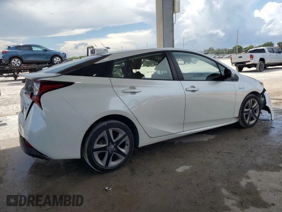 2020 Toyota Prius L Eco with VIN JTDKARFU0L3125927, listed as a Copart auction lot 63796095 with 21,895 mi miles and Salvage title. Bid and sale history available at DreamBid. Image 3.