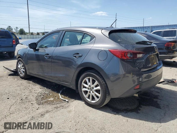 2016 Mazda 3 i Touring with VIN 3MZBM1L73GM266449, listed as a Copart auction lot 54542915 with 80,914 mi miles and Salvage Title. Bid and sale history available at DreamBid. Image 2.