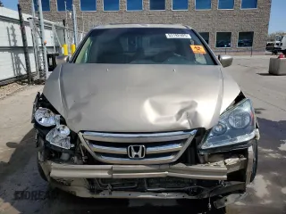 2005 Honda Odyssey EX-L with VIN 5FNRL38785B093344, listed as a Copart auction lot 53192505 with Not provided miles and Salvage title. Bid and sale history available at DreamBid. Image 5.