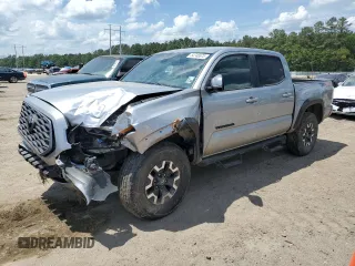 2021 Toyota Tacoma SR z VIN 5TFCZ5AN3MX258312, wystawiony jako Copart lot #54748575 z przebiegiem 50 825 mil mil oraz Szkoda całkowita • Salvage title. Historia ofert i sprzedaży dostępna na DreamBid. Obrazek 1.