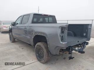 2021 GMC Sierra 1500 AT4 with VIN 3GTP9EEL1MG381993, listed as a IAAI auction lot 41500549 with 1 mi miles. Bid and sale history available at carsss.com. Image 3.