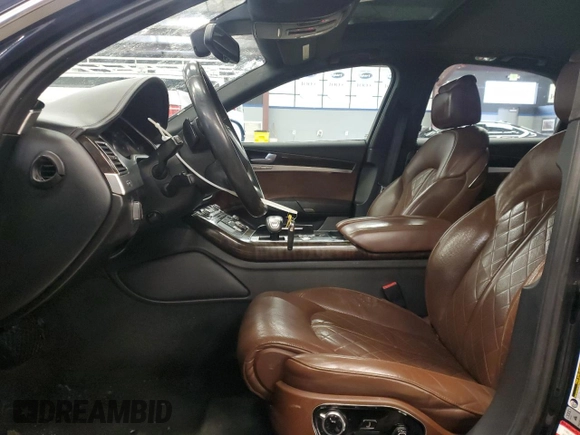 2013 Audi A8 3.0L with VIN WAUAGAFD6DN019898, listed as a Copart auction lot 45758405 with 105,190 mi miles and Clean title. Bid and sale history available at DreamBid. Image 7.