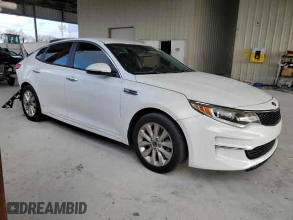 2016 Kia Optima LX with VIN 5XXGT4L38GG008889, listed as a Copart auction lot 51594355 with 93,430 mi miles and Salvage Title. Bid and sale history available at carsss.com. Image 4.