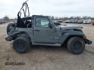 2018 Jeep Wrangler Sport S with VIN 1C4GJXAGXJW197483, listed as a IAAI auction lot 41825305 with 64,173 mi miles and . Bid and sale history available at DreamBid. Image 14.