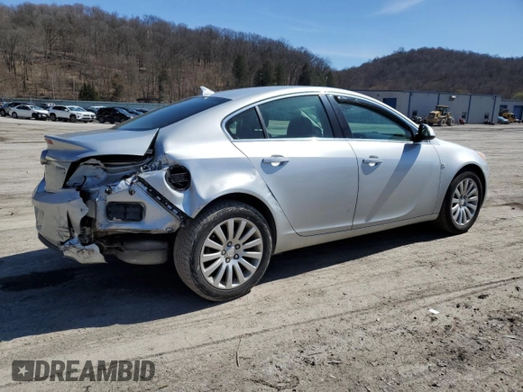 2011 Buick Regal CXL RL1 with VIN 2G4GN5EC4B9213103, listed as a Copart auction lot 50019675 with 204,330 mi miles and Salvage Title. Bid and sale history available at DreamBid. Image 3.