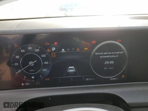 2024 Kia Seltos SX z VIN KNDETCA70R7489997, wystawiony jako Copart lot #49545375 z przebiegiem 25 457 mil mil oraz Szkoda całkowita • Salvage title. Historia ofert i sprzedaży dostępna na DreamBid. Obrazek 9.