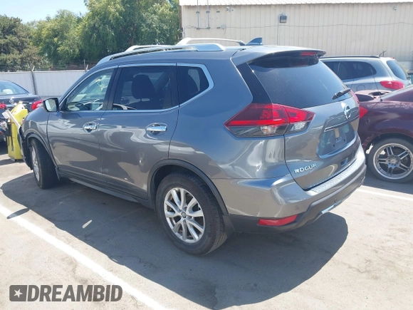 2019 Nissan Rogue SV with VIN JN8AT2MTXKW261572, listed as a IAAI auction lot 42729771 with 161,182 mi miles and . Bid and sale history available at DreamBid. Image 3.