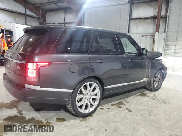 2017 Land Rover Range Rover z VIN SALGS2FE7HA337495, wystawiony jako Copart lot #77177204 z przebiegiem 75 573 mil mil oraz Szkoda całkowita • Salvage title. Historia ofert i sprzedaży dostępna na DreamBid. Obrazek 3.