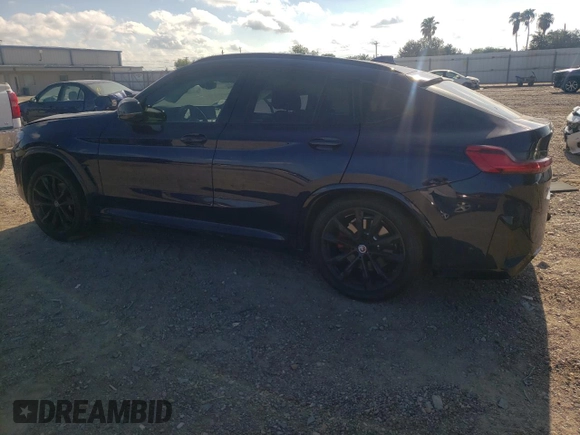 2023 BMW X4 M40i with VIN 5UX43DT06P9P68534, listed as a Copart auction lot 62252833 with 0 mi miles. Bid and sale history available at carsss.com. Image 2.