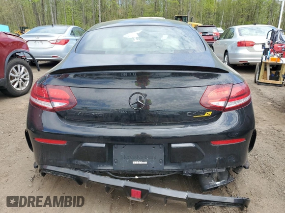 2020 Mercedes-Benz C 43 AMG with VIN W1KWJ6EB9LF992103, listed as a Copart auction lot 55484335 with 80,517 mi miles and Clean Title. Bid and sale history available at carsss.com. Image 6.