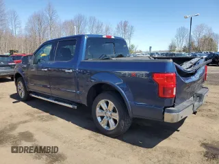 2018 Ford F-150 XL with VIN 1FTEW1EG1JKF48482, listed as a Copart auction lot 52347845 with 130,331 mi miles and Salvage title. Bid and sale history available at DreamBid. Image 2.