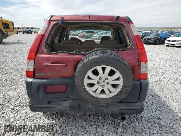 2005 Honda CR-V EX with VIN JHLRD78845C056496, listed as a Copart auction lot 53253155 with 194,922 mi miles and Salvage Title. Bid and sale history available at DreamBid. Image 6.