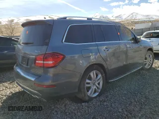 2017 Mercedes-Benz GLS 450 with VIN 4JGDF6EE3HA943086, listed as a Copart auction lot 46315454 with 74,760 mi miles and . Bid and sale history available at DreamBid. Image 3.
