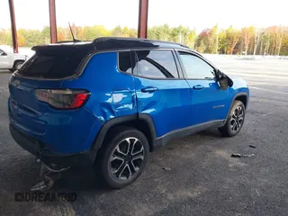 2022 Jeep Compass Limited с VIN 3C4NJDCB7NT201105, выставлен на аукционе IAAI как лот 40547926 с пробегом 12 872 миль миль и . История ставок и продаж доступна на DreamBid. Изображение 4.