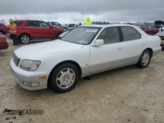 2000 Lexus LS 400 z VIN JT8BH28FXY0178613, wystawiony jako Copart lot #74883444 z przebiegiem Nie podano mil oraz Szkody całkowita. Historia ofert i sprzedaży dostępna na DreamBid. Obrazek 1.