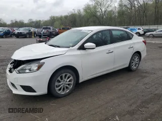 2019 Nissan Sentra SV with VIN 3N1AB7AP1KY429789, listed as a Copart auction lot 54741365 with 109,237 mi miles and Salvage Title. Bid and sale history available at carsss.com. Image 1.