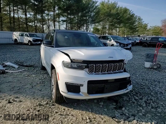 2023 Jeep Grand Cherokee Summit Reserve with VIN 1C4RJKEG8P8723399, listed as a Copart auction lot 51033365 with 32,689 mi miles and Salvage title. Bid and sale history available at DreamBid. Image 12.