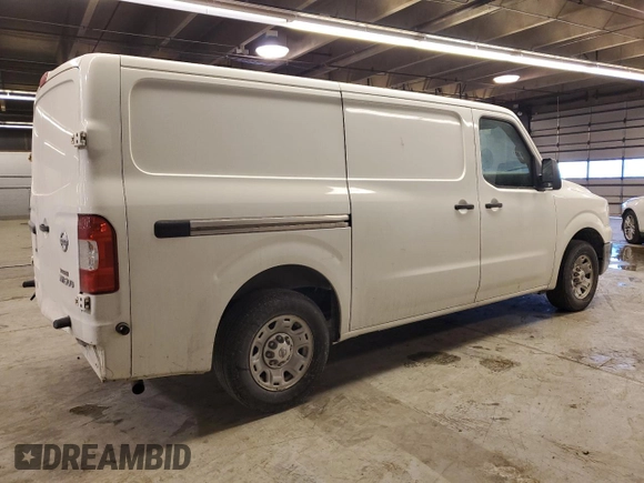 2013 Nissan NV S with VIN 1N6BF0KM2DN109430, listed as a Copart auction lot 43142315 with 148,998 mi miles and Salvage Title. Bid and sale history available at carsss.com. Image 3.