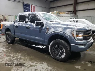 2023 Ford F-150 XL with VIN 1FTEW1E88PFB86418, listed as a Copart auction lot 41494455 with 37,292 mi miles and Salvage title. Bid and sale history available at DreamBid. Image 4.